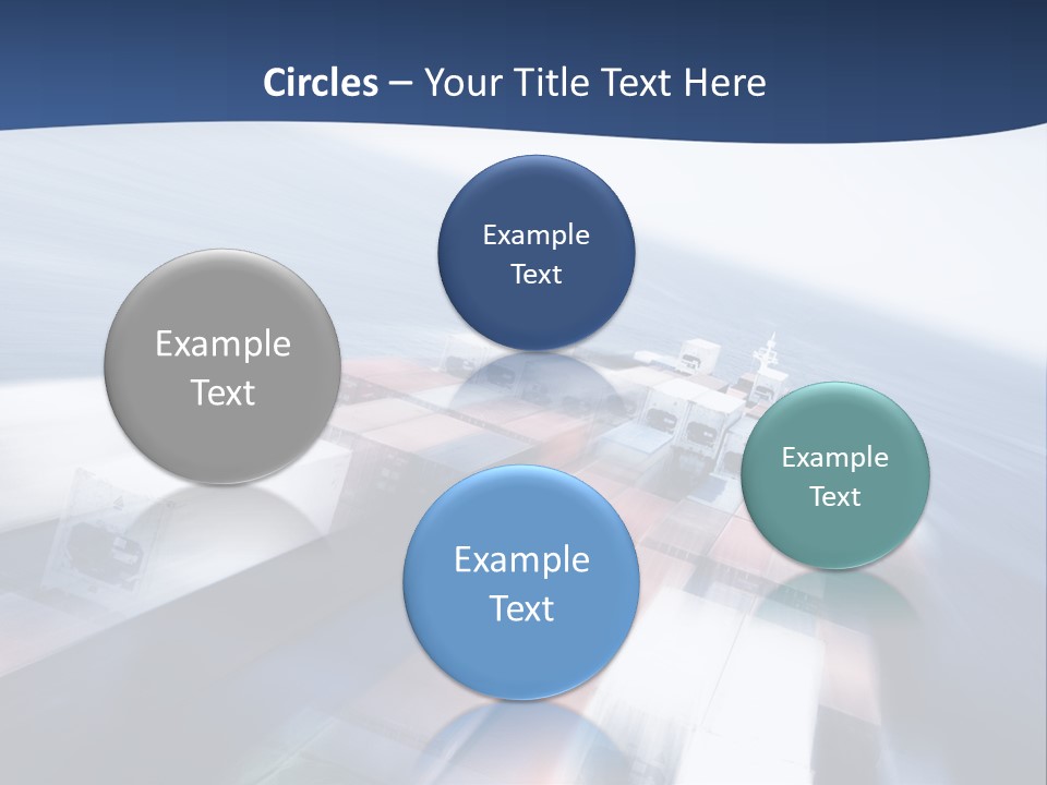 Icon Pink Background PowerPoint Template