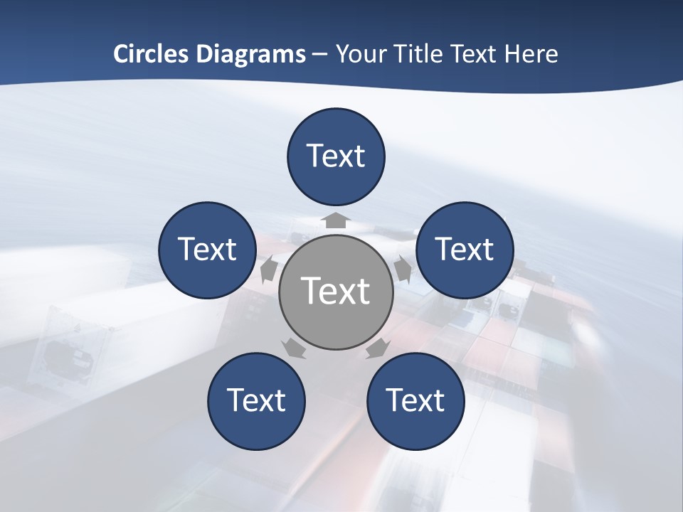 Icon Pink Background PowerPoint Template