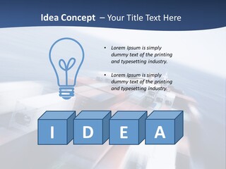 Icon Pink Background PowerPoint Template