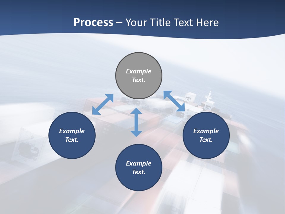 Icon Pink Background PowerPoint Template