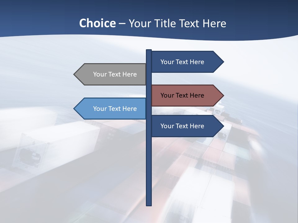 Icon Pink Background PowerPoint Template