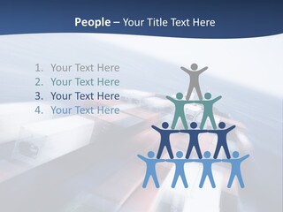 Icon Pink Background PowerPoint Template