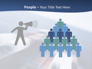 Icon Pink Background PowerPoint Template