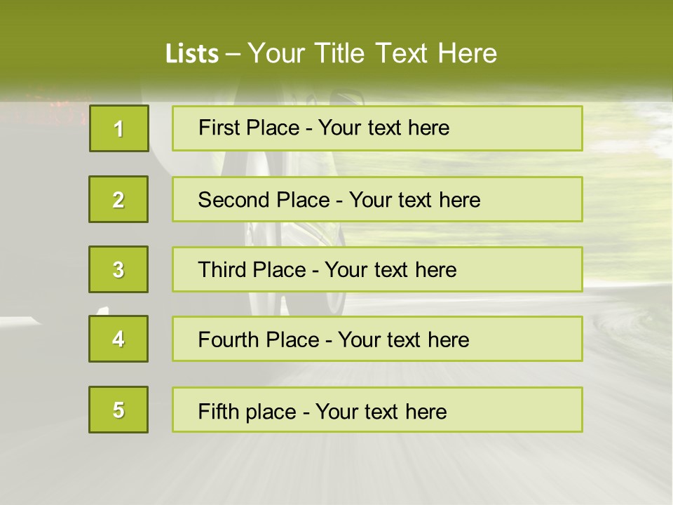 Candle Celebration Flag PowerPoint Template