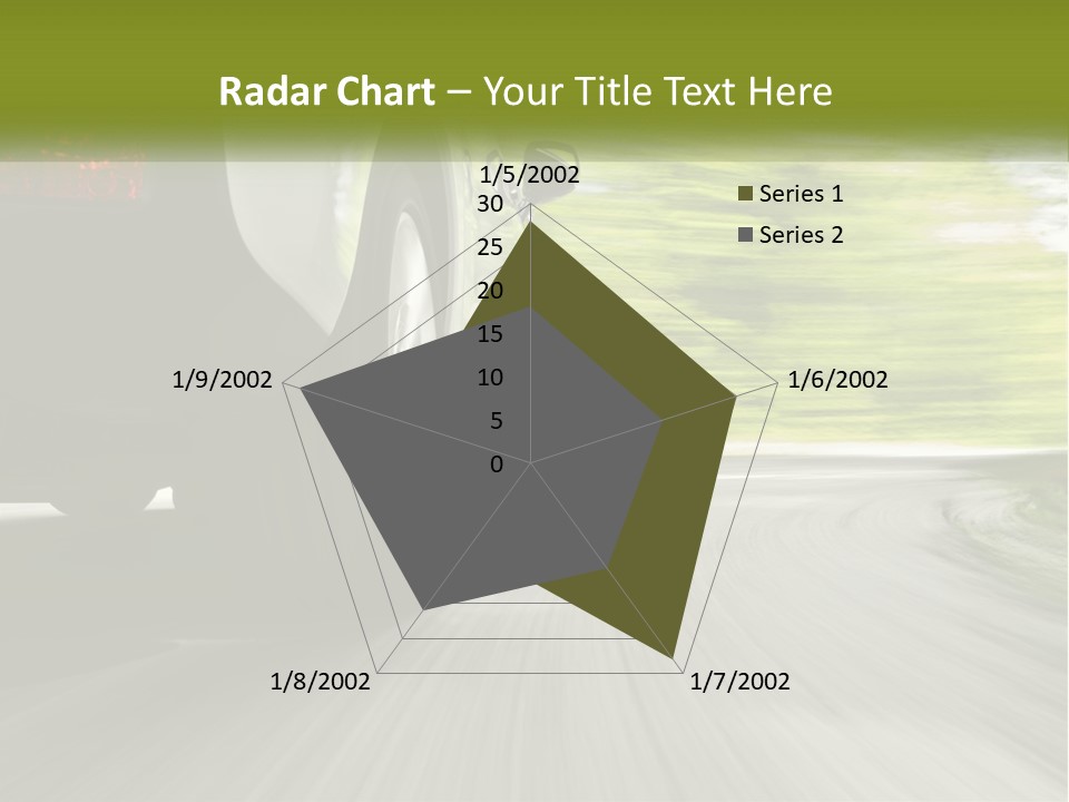 Candle Celebration Flag PowerPoint Template