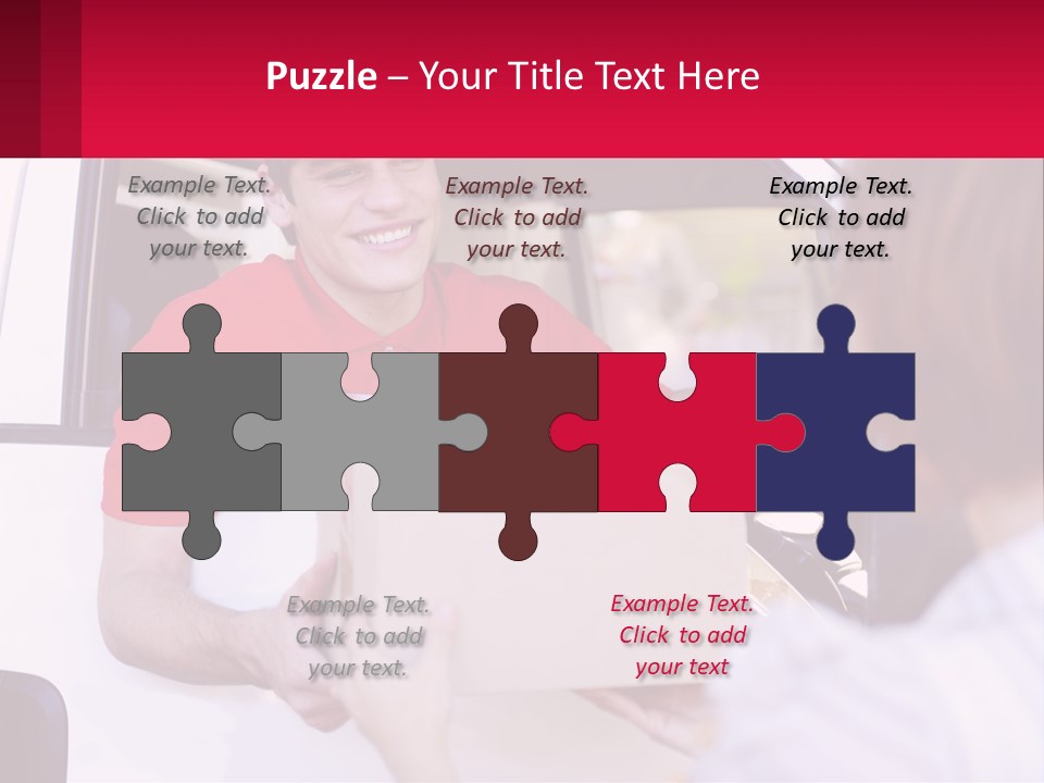 Element Cake Happiness PowerPoint Template