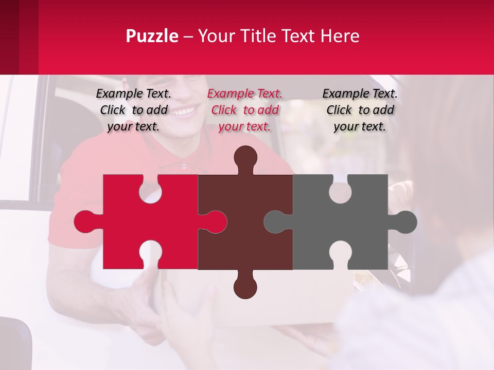 Element Cake Happiness PowerPoint Template