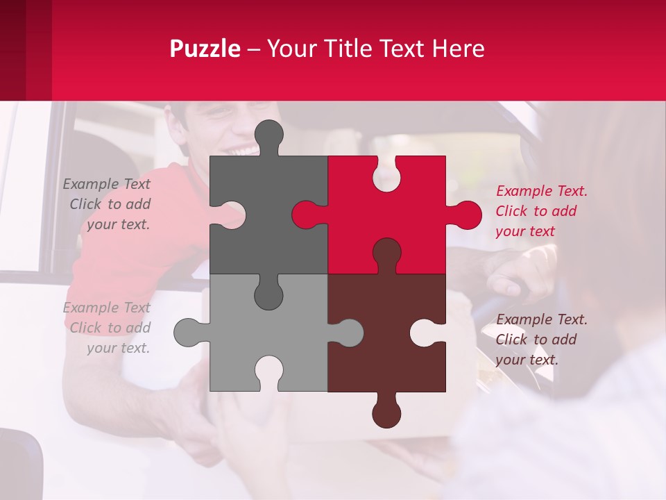 Element Cake Happiness PowerPoint Template