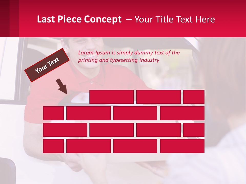 Element Cake Happiness PowerPoint Template