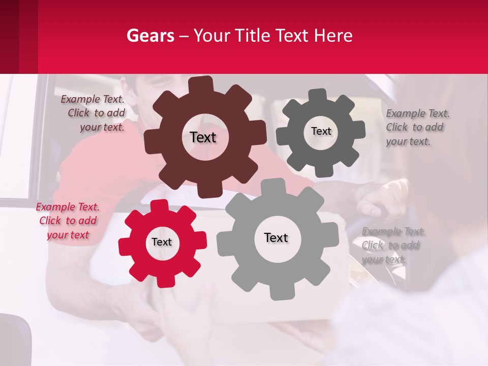 Element Cake Happiness PowerPoint Template