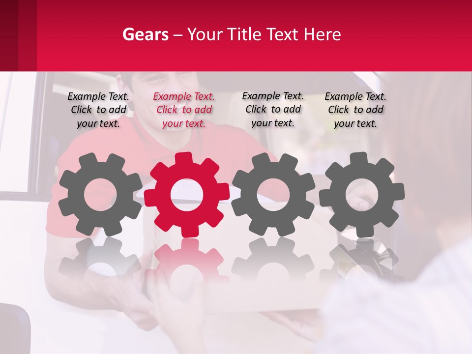 Element Cake Happiness PowerPoint Template