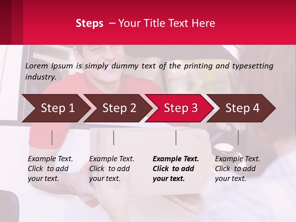 Element Cake Happiness PowerPoint Template