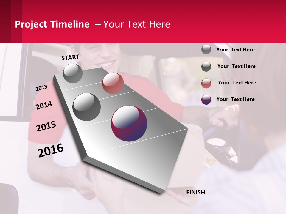 Element Cake Happiness PowerPoint Template