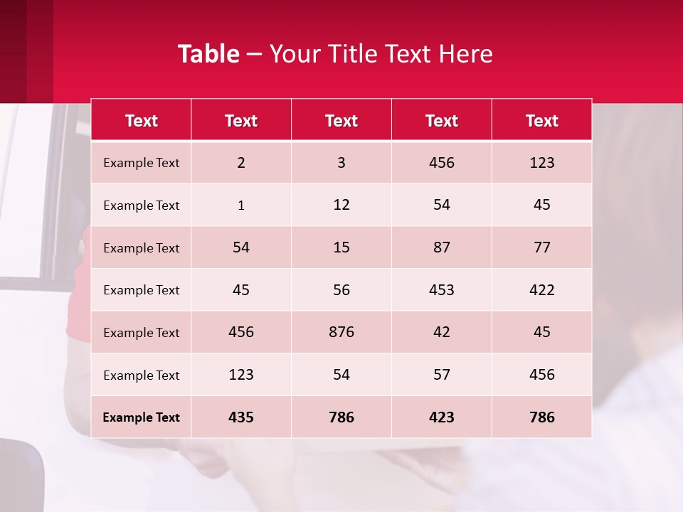 Element Cake Happiness PowerPoint Template