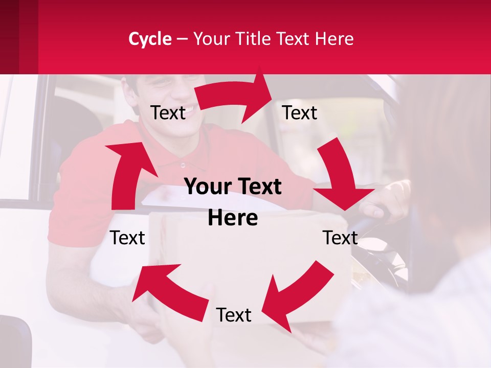 Element Cake Happiness PowerPoint Template