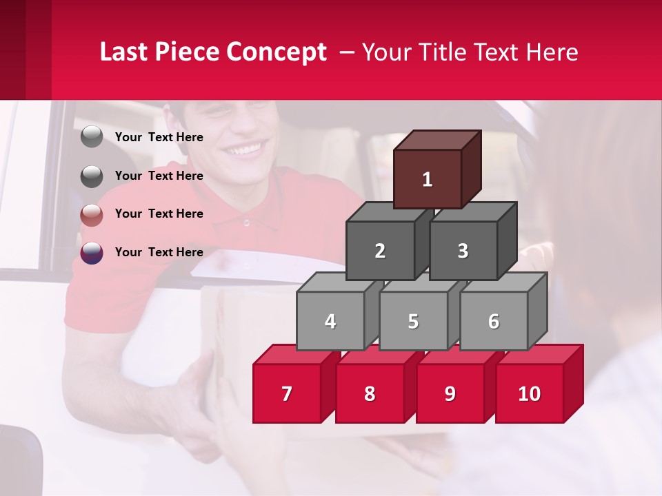 Element Cake Happiness PowerPoint Template