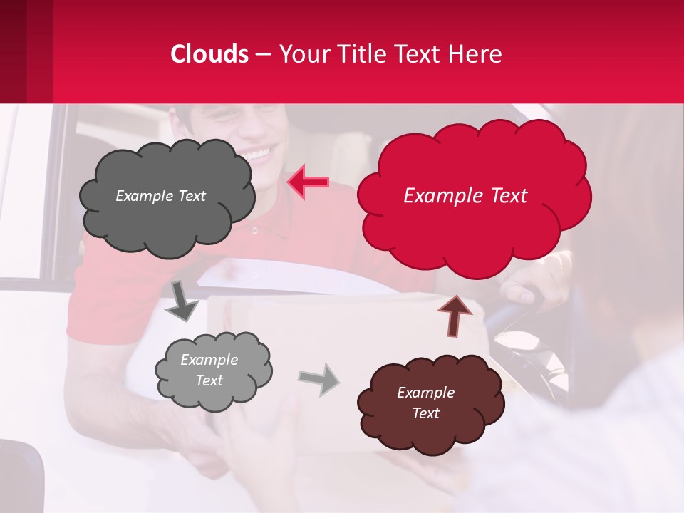 Element Cake Happiness PowerPoint Template