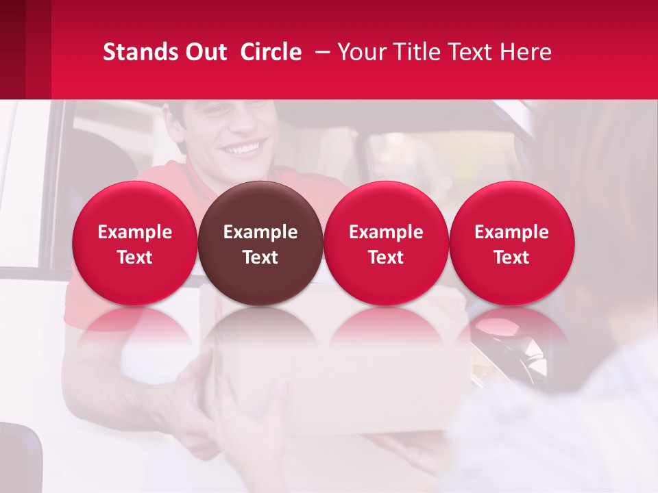 Element Cake Happiness PowerPoint Template