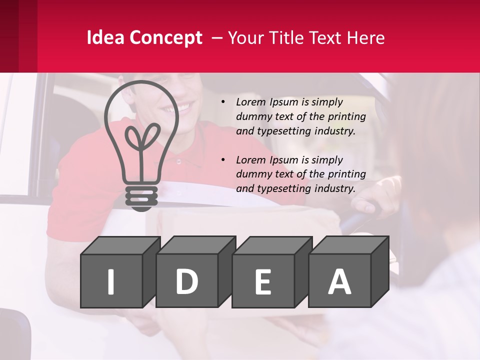 Element Cake Happiness PowerPoint Template