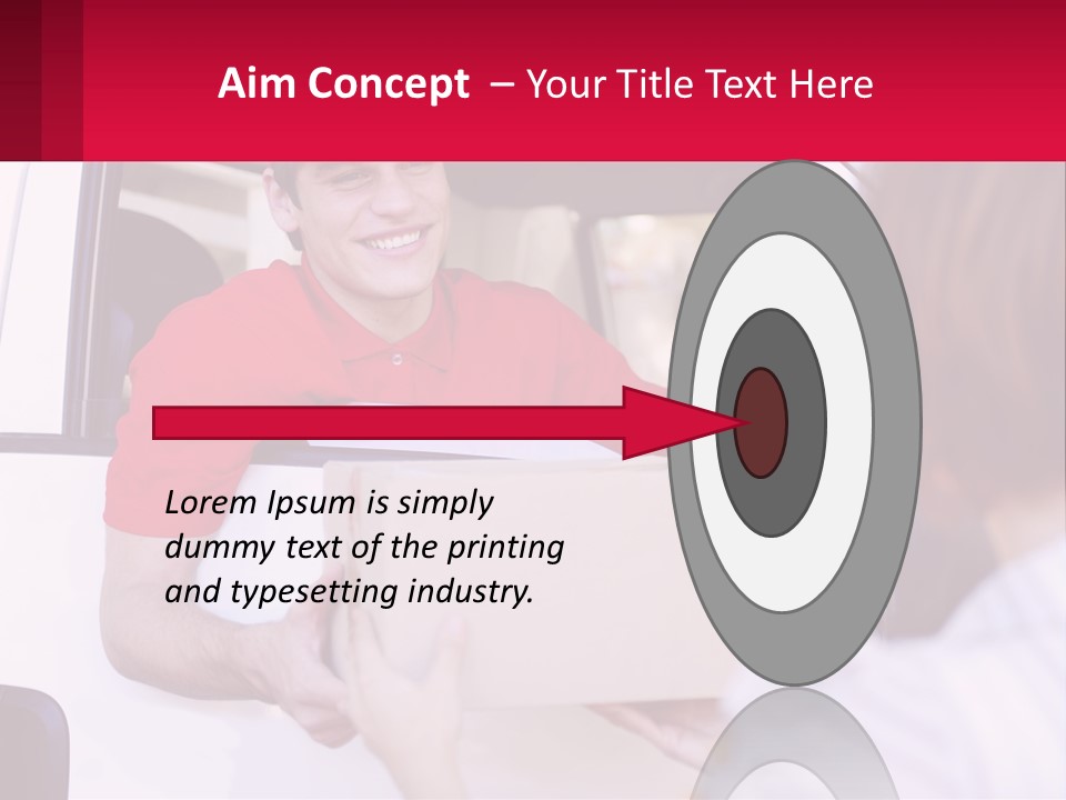 Element Cake Happiness PowerPoint Template