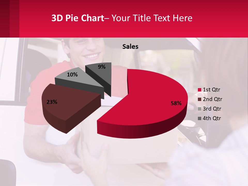Element Cake Happiness PowerPoint Template