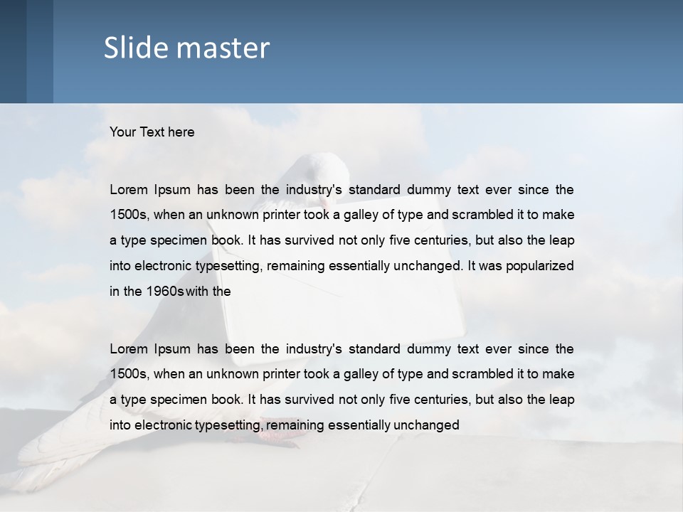 Happiness Greeting Icon PowerPoint Template