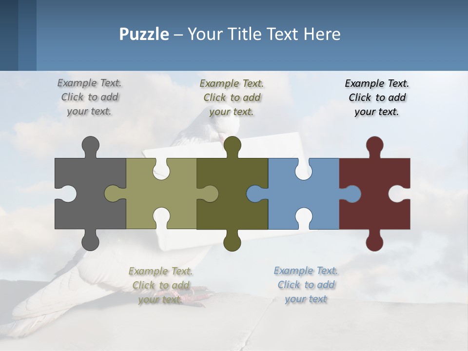 Happiness Greeting Icon PowerPoint Template