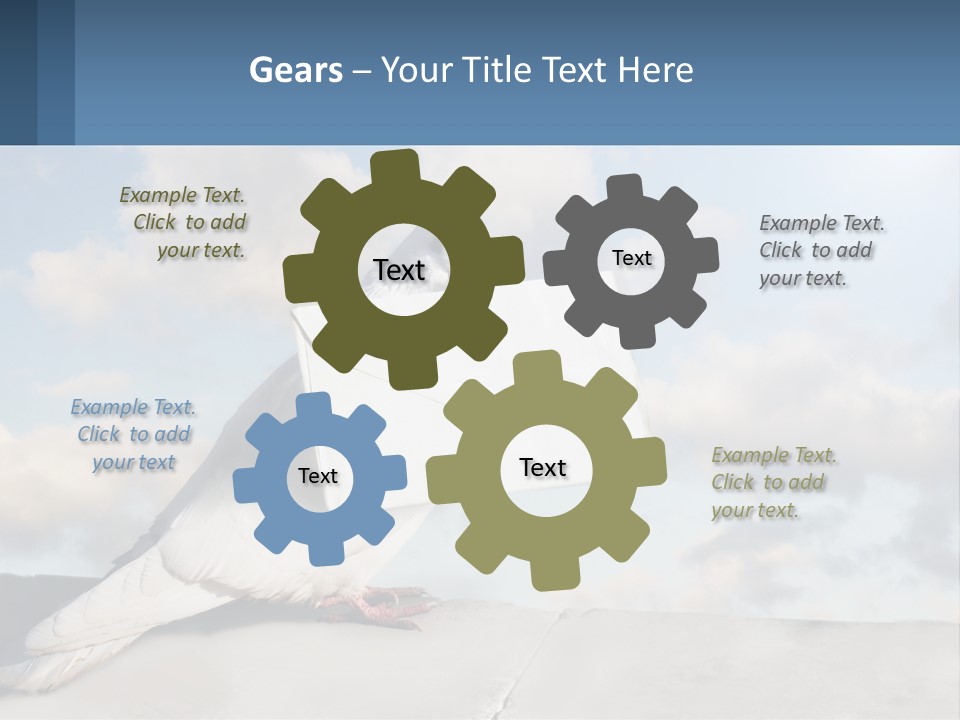 Happiness Greeting Icon PowerPoint Template