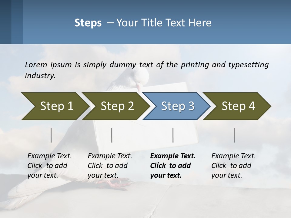 Happiness Greeting Icon PowerPoint Template