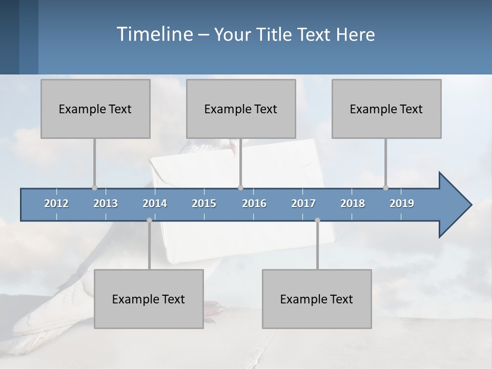 Happiness Greeting Icon PowerPoint Template