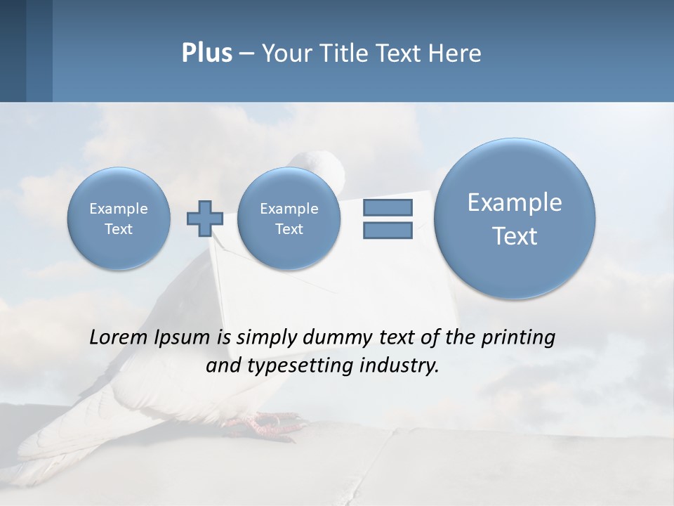 Happiness Greeting Icon PowerPoint Template