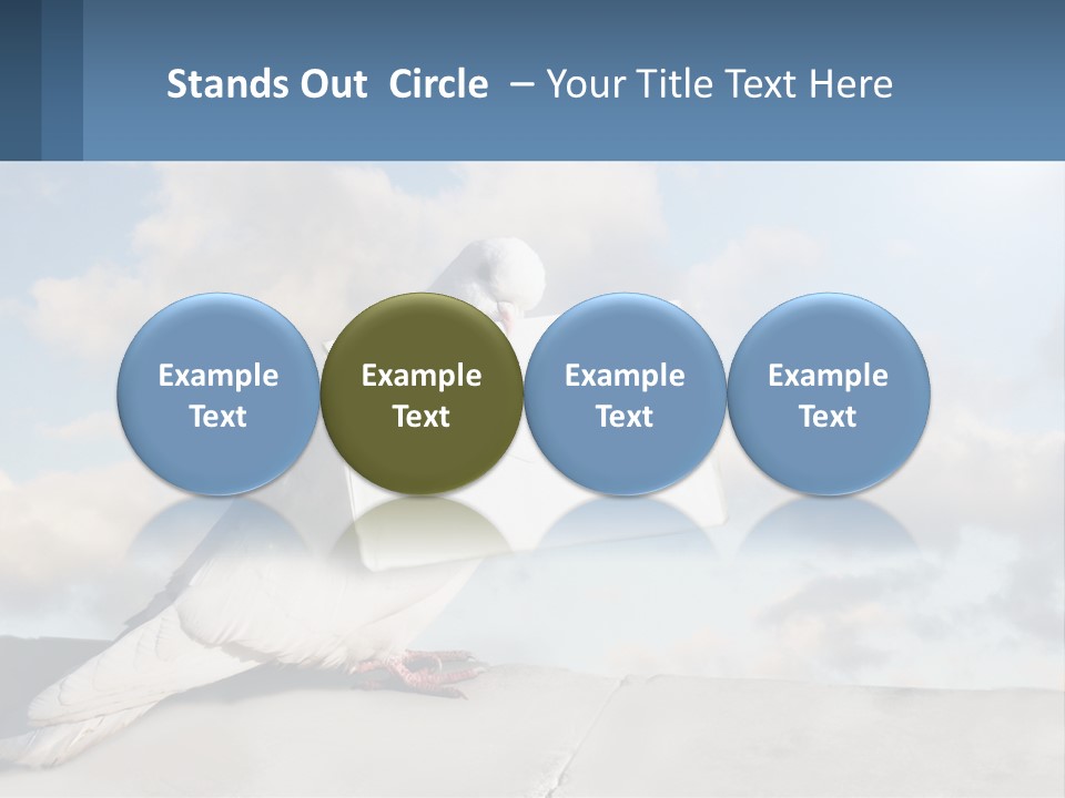 Happiness Greeting Icon PowerPoint Template