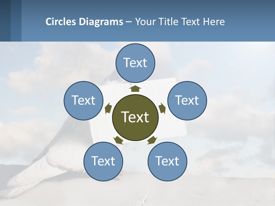 Happiness Greeting Icon PowerPoint Template