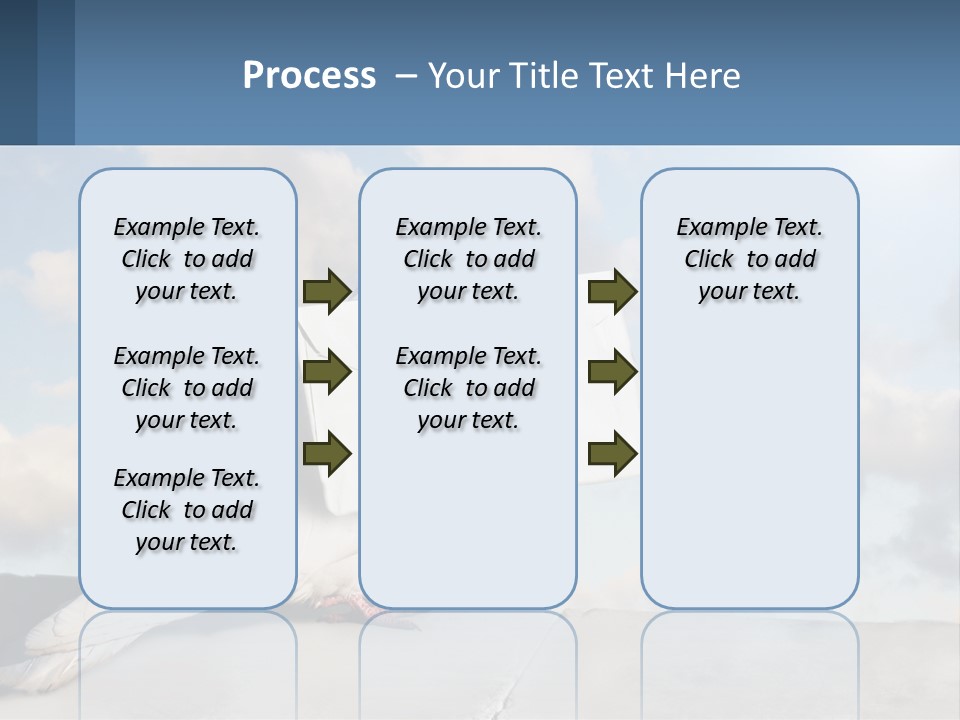 Happiness Greeting Icon PowerPoint Template
