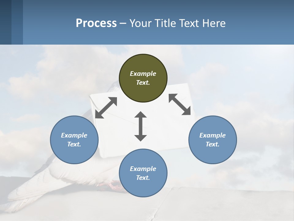 Happiness Greeting Icon PowerPoint Template