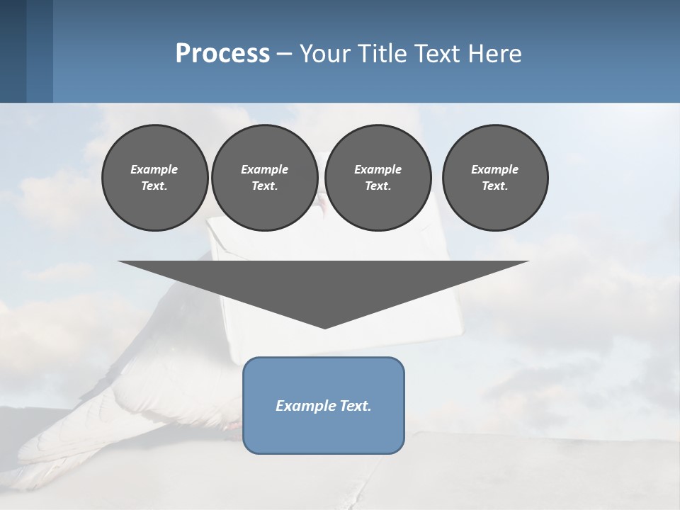 Happiness Greeting Icon PowerPoint Template