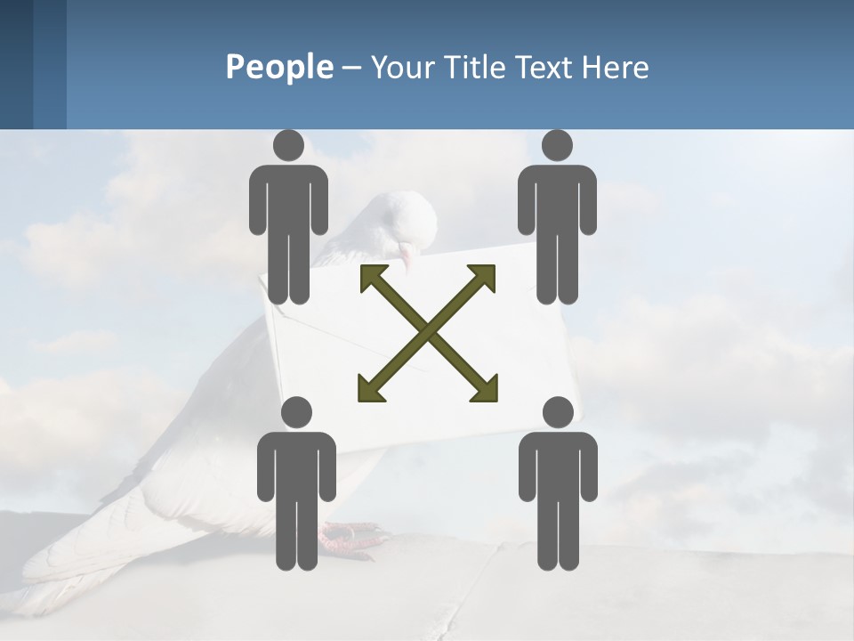 Happiness Greeting Icon PowerPoint Template