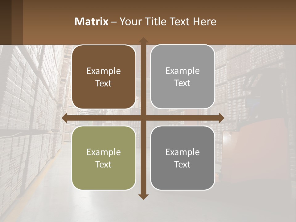 Postage Shape Balloon PowerPoint Template