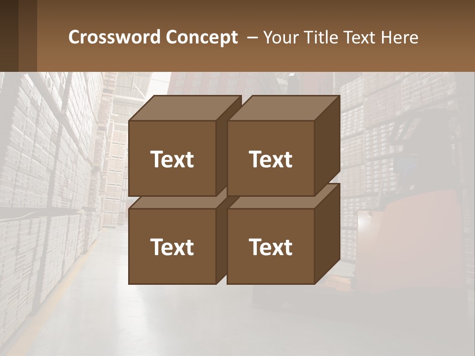 Postage Shape Balloon PowerPoint Template