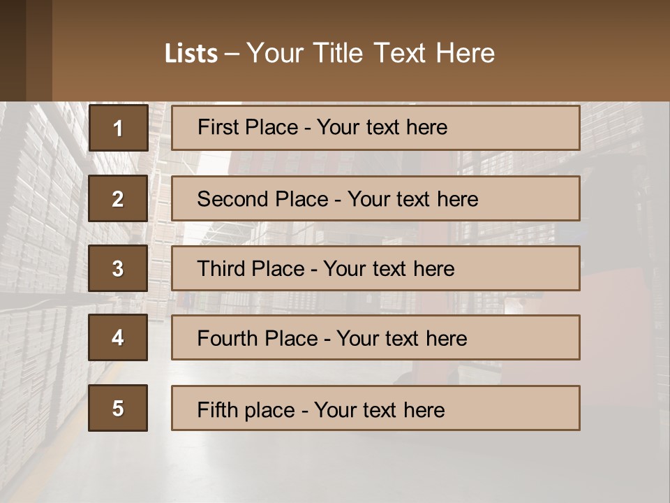 Postage Shape Balloon PowerPoint Template
