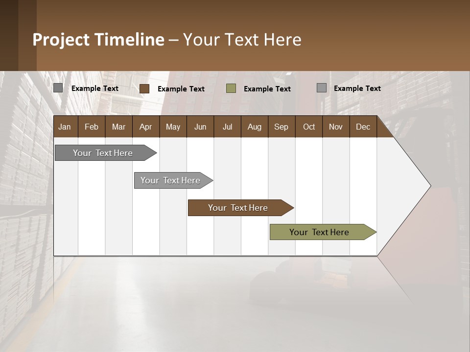Postage Shape Balloon PowerPoint Template
