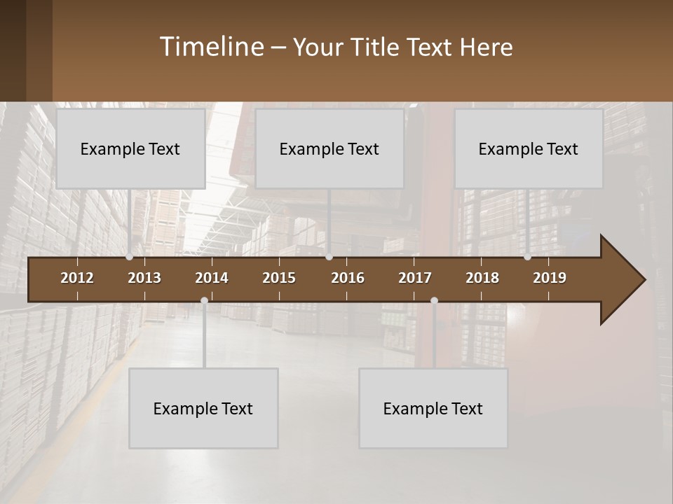 Postage Shape Balloon PowerPoint Template