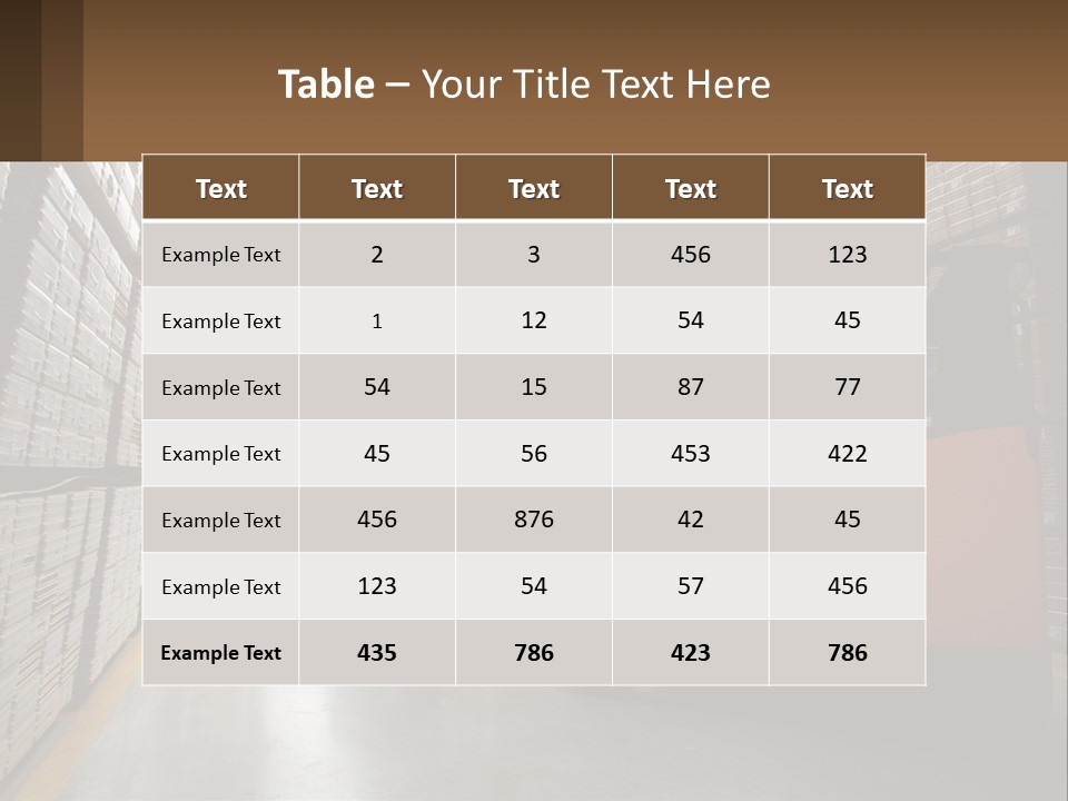 Postage Shape Balloon PowerPoint Template