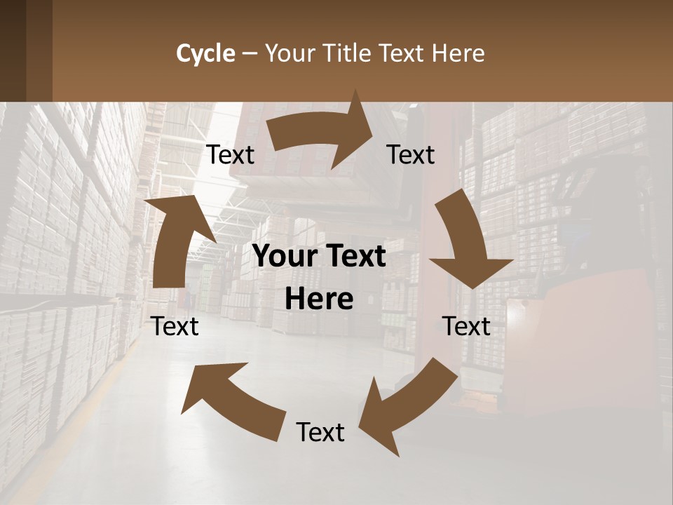 Postage Shape Balloon PowerPoint Template