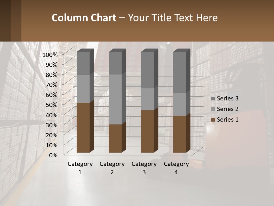 Postage Shape Balloon PowerPoint Template