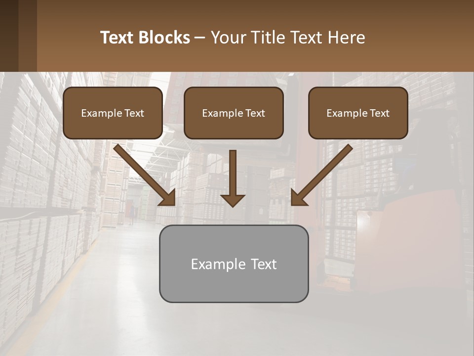 Postage Shape Balloon PowerPoint Template