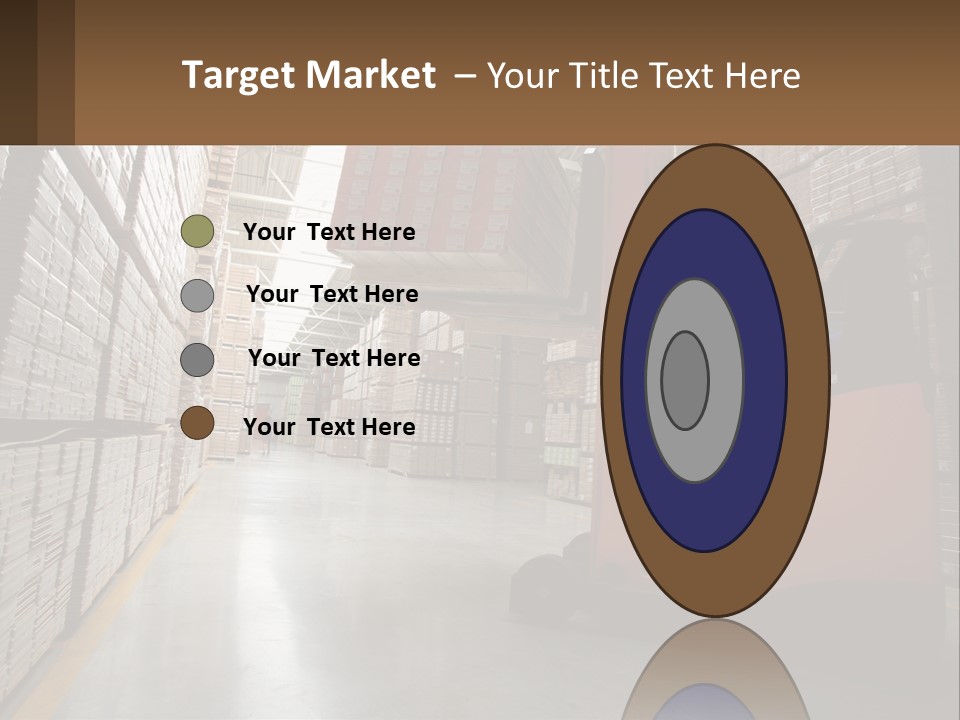 Postage Shape Balloon PowerPoint Template