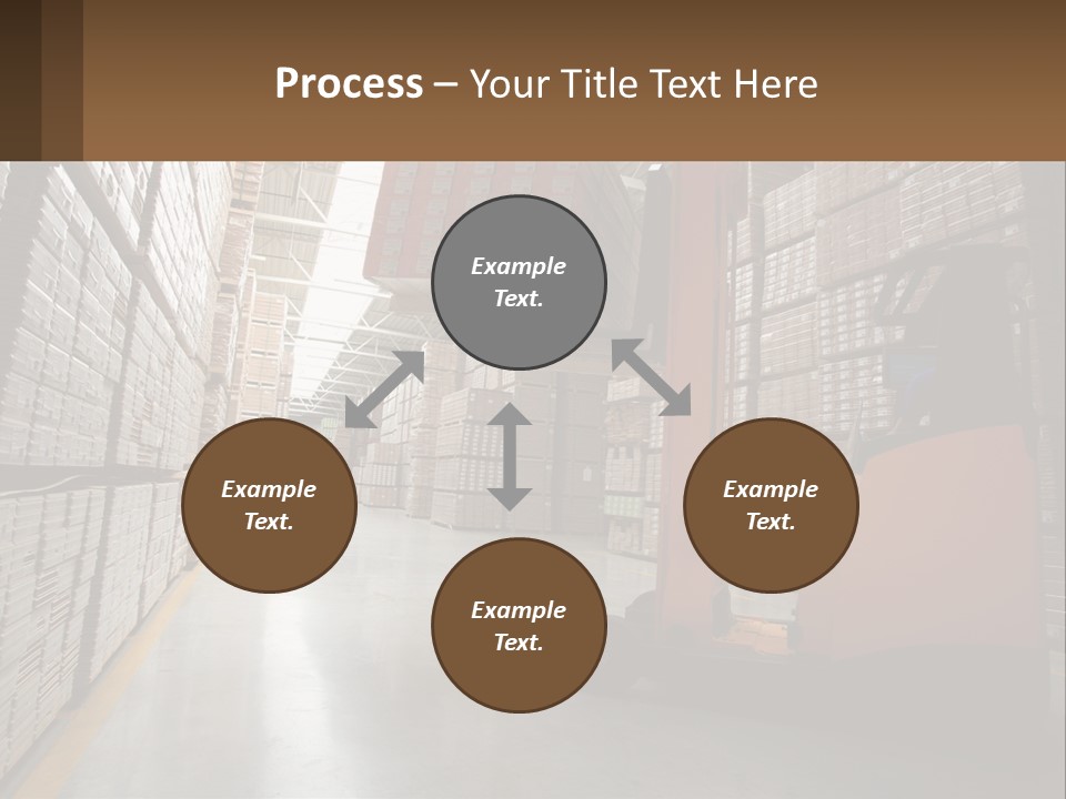 Postage Shape Balloon PowerPoint Template