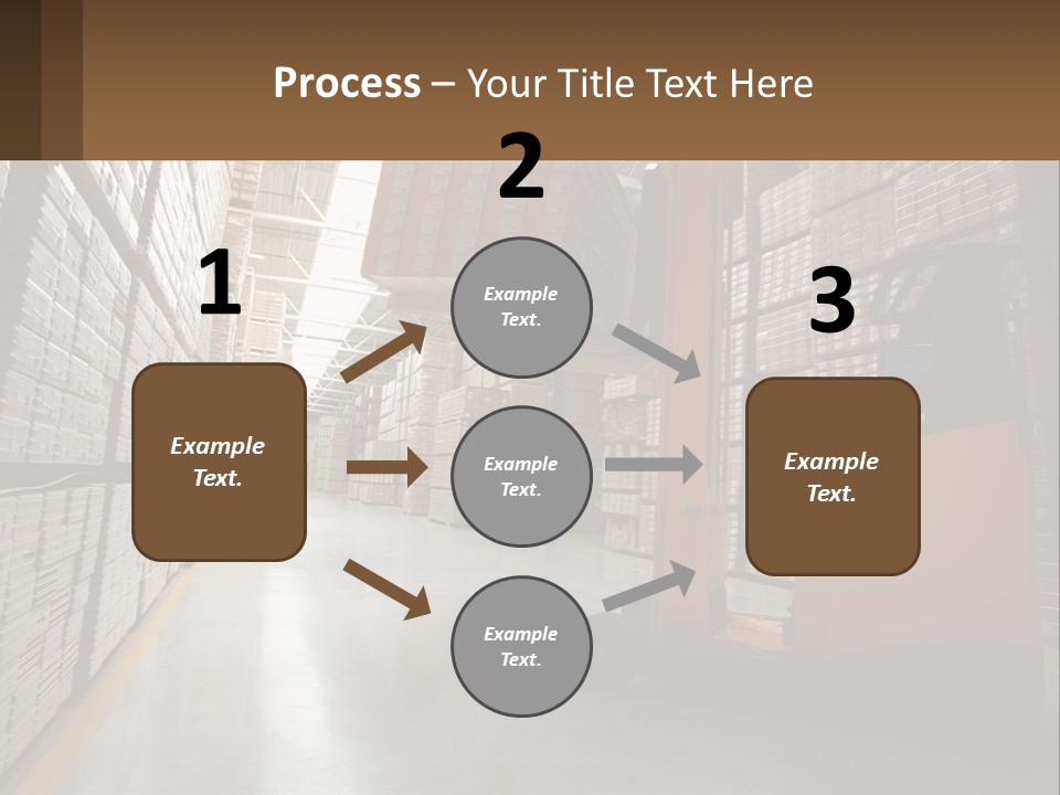Postage Shape Balloon PowerPoint Template