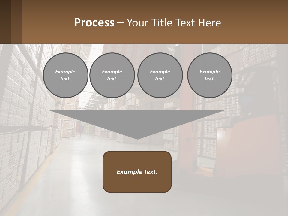 Postage Shape Balloon PowerPoint Template